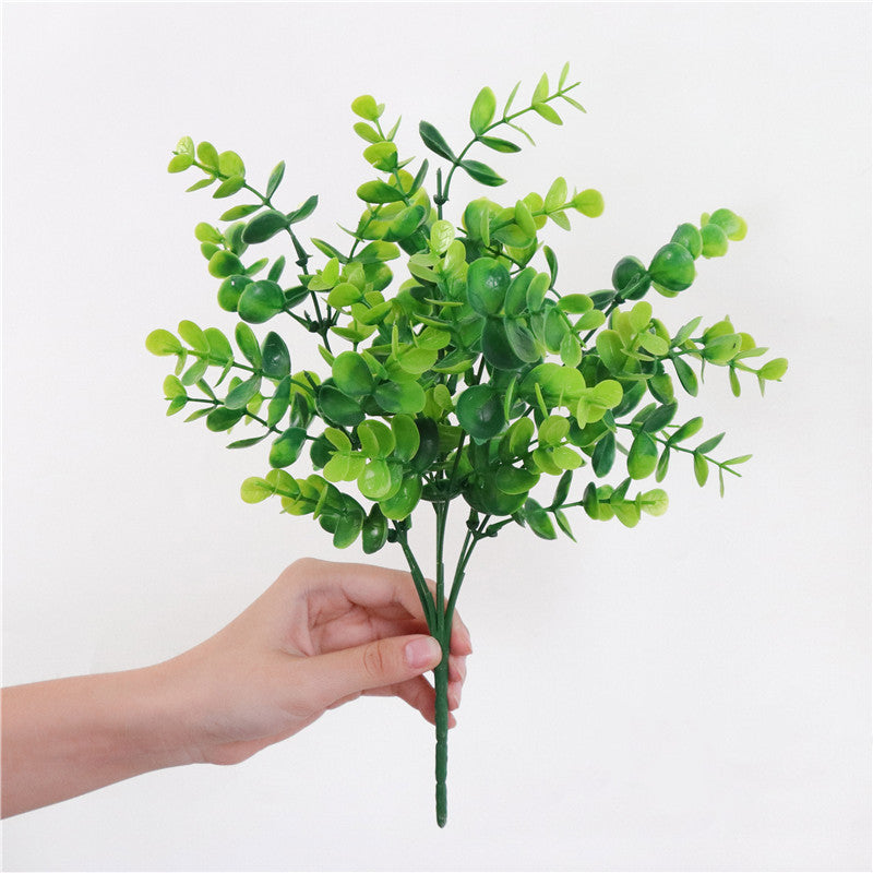 Home Decors Flowers Arrangement Branches-Grass Christmas-Table Artificial-Plants Eucalyptus