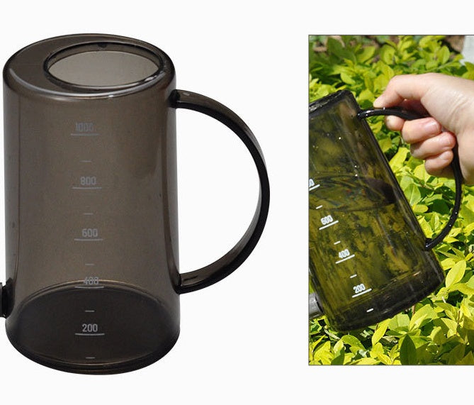 Stainless Steel Long Mouth Plastic Watering Pot Meat Sprinkling Pot Green Plant Pot Sprinkling Pot Large Gardening Tool