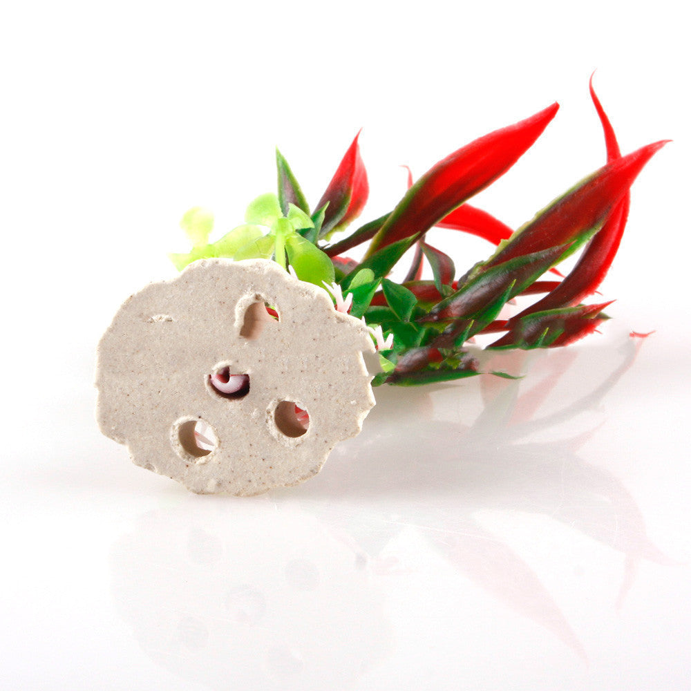 Simulation Of Aquatic Plants Wholesale Fish Tank Landscaping Simulation Plants Ornamental Plastic Short Aquatic Plants 2 Color Bamboo Leaves