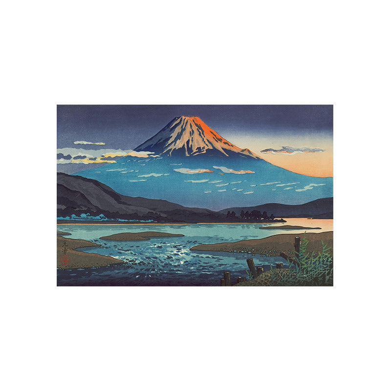 Sea wave decorative painting