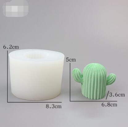 3D Cactus Silicone Mold
