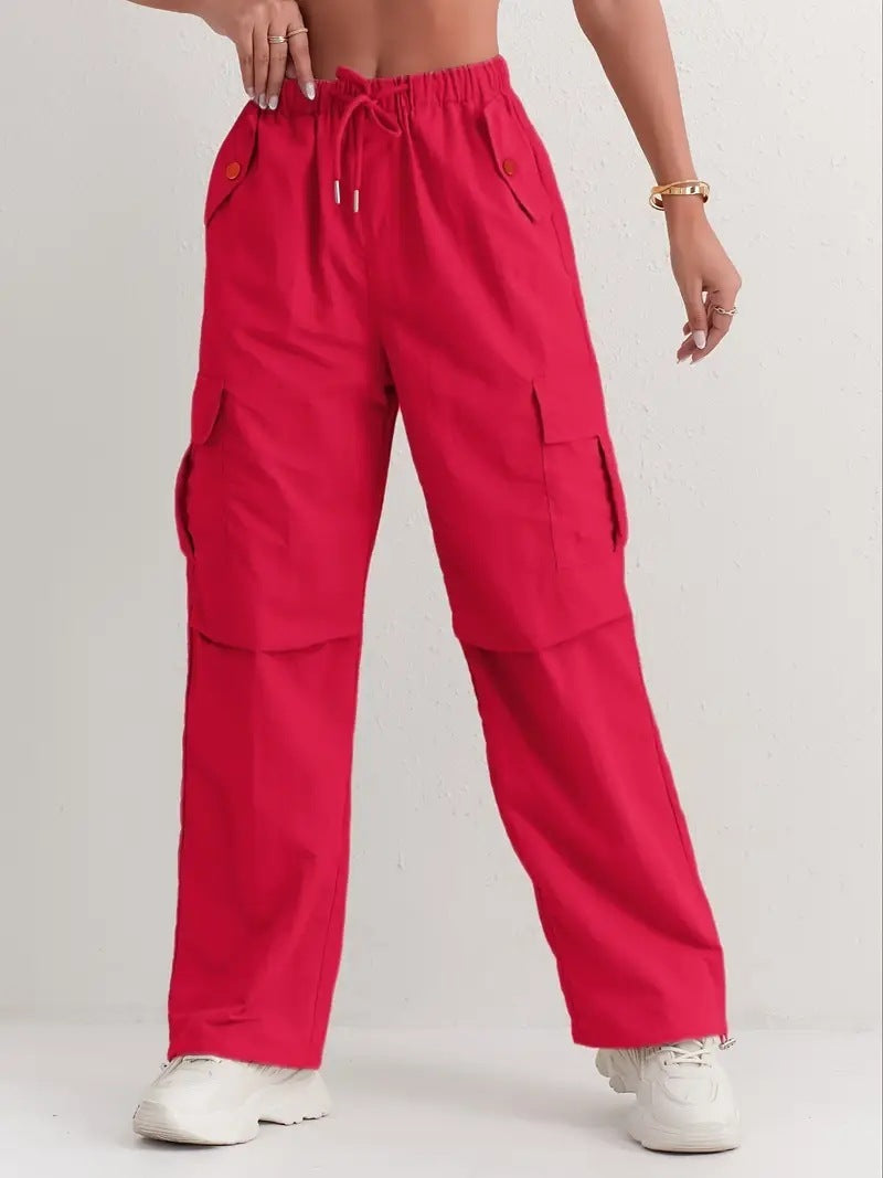 High Waist Drooping Quick-drying Leisure Wide Leg Track Pants