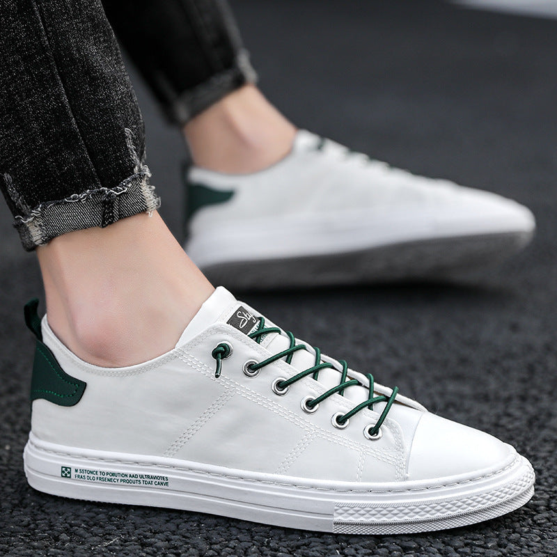 Men's flat casual canvas shoes