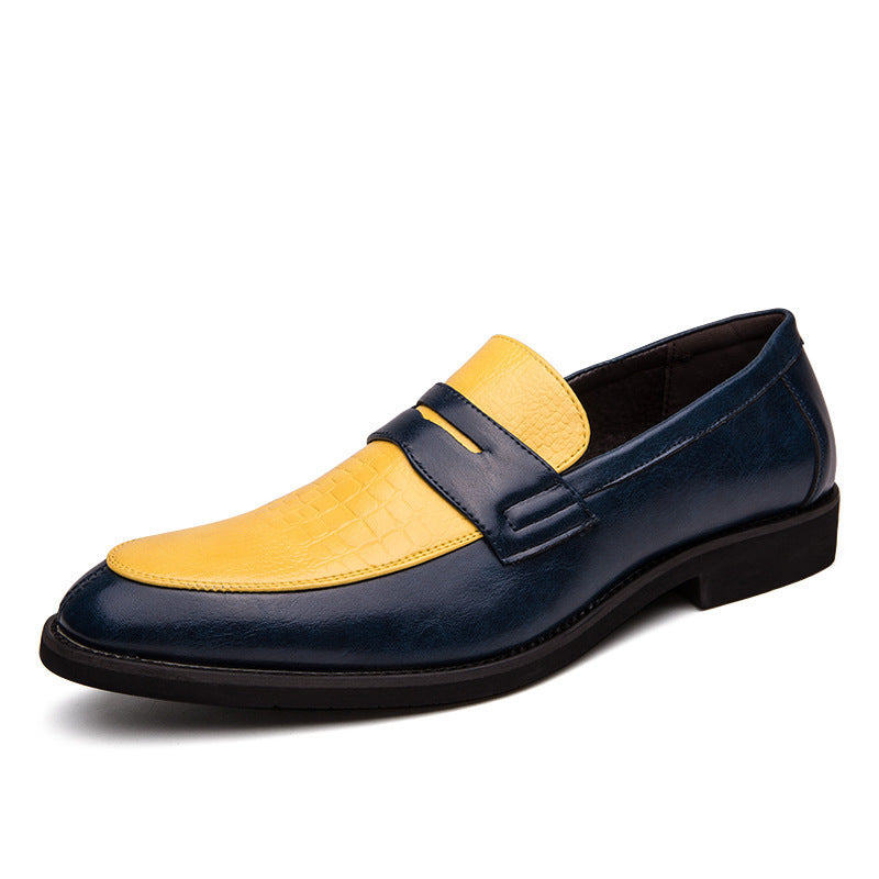 British Pointed Men's Shoes Slip-on Leisure