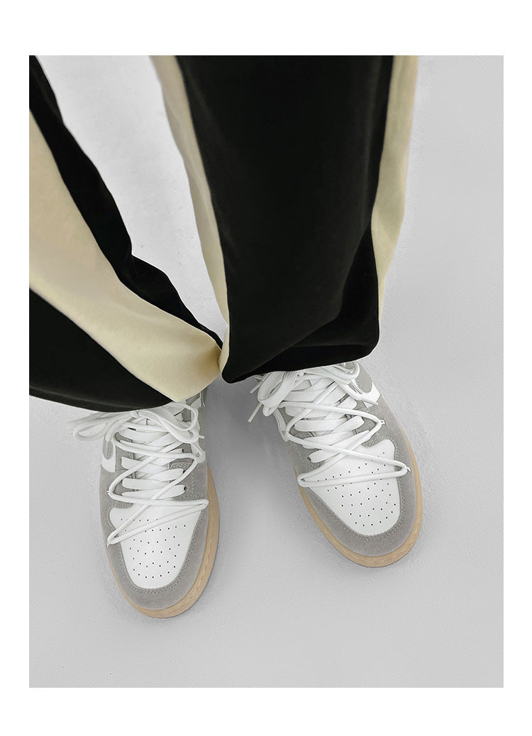 Love Sneakers Boy Korean Style Versatile Special-interest Design Couple Sports Hong Kong Style Shoes