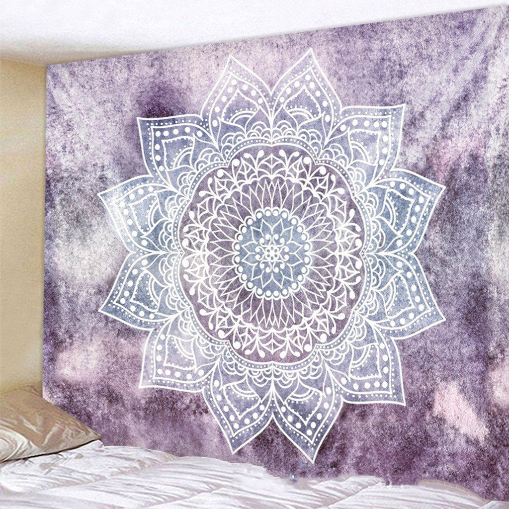 Printed vintage tapestry