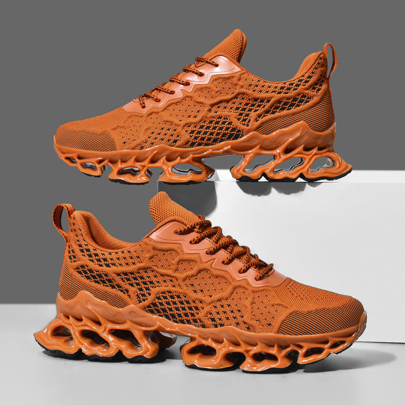 Men's fly-woven mesh leisure sports shoe