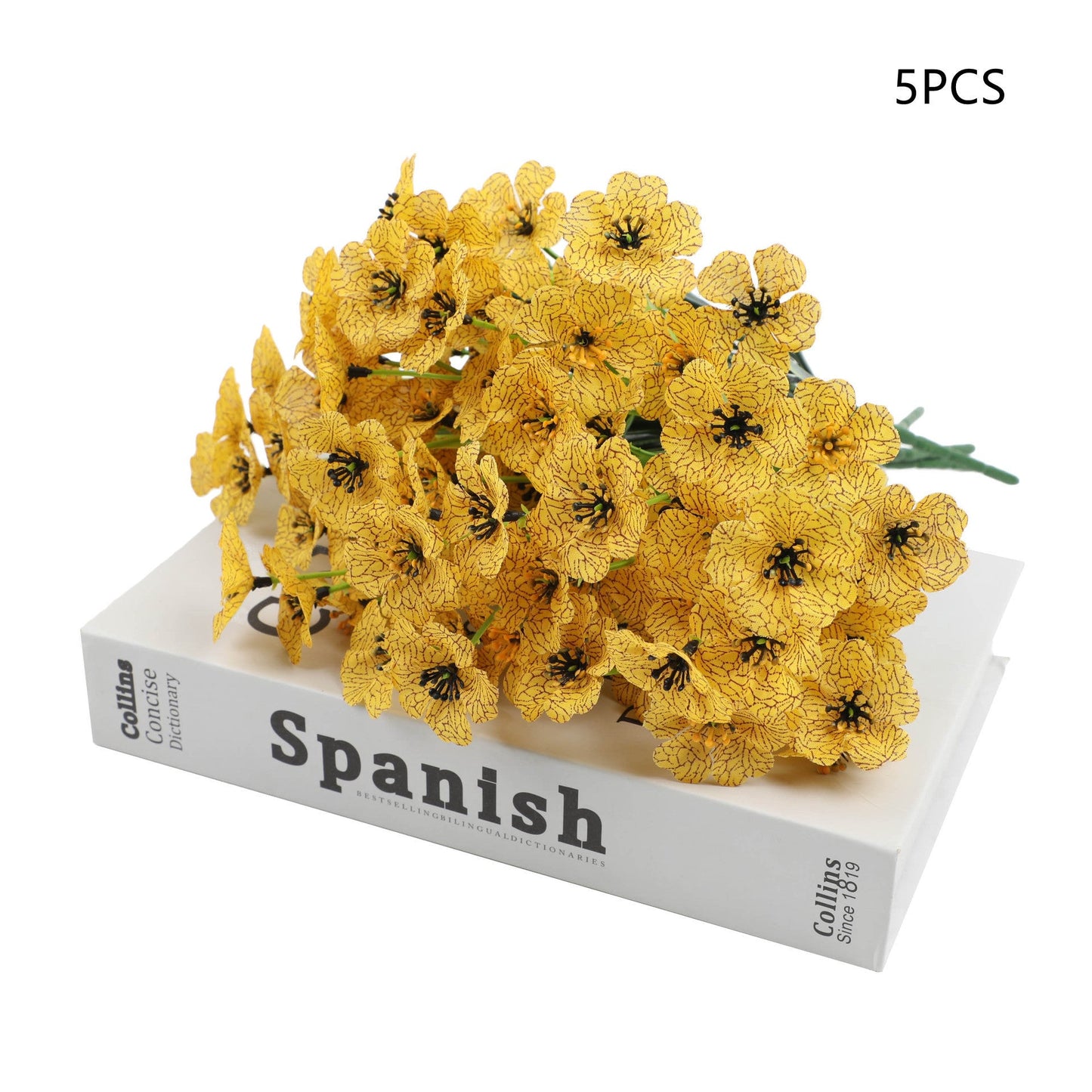 Outdoor Living Room Home Five Fork Spring Grass Flowers Wedding Decorations