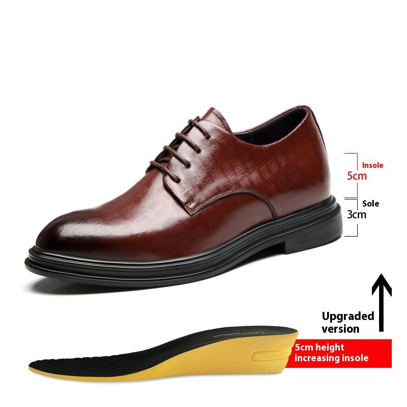 Business Formal Wear Leather Shoes Men's Leather Breathable