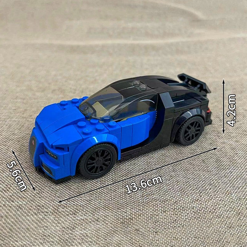 A Tesla Toy Car Piece-together Model Benefits Intelligence