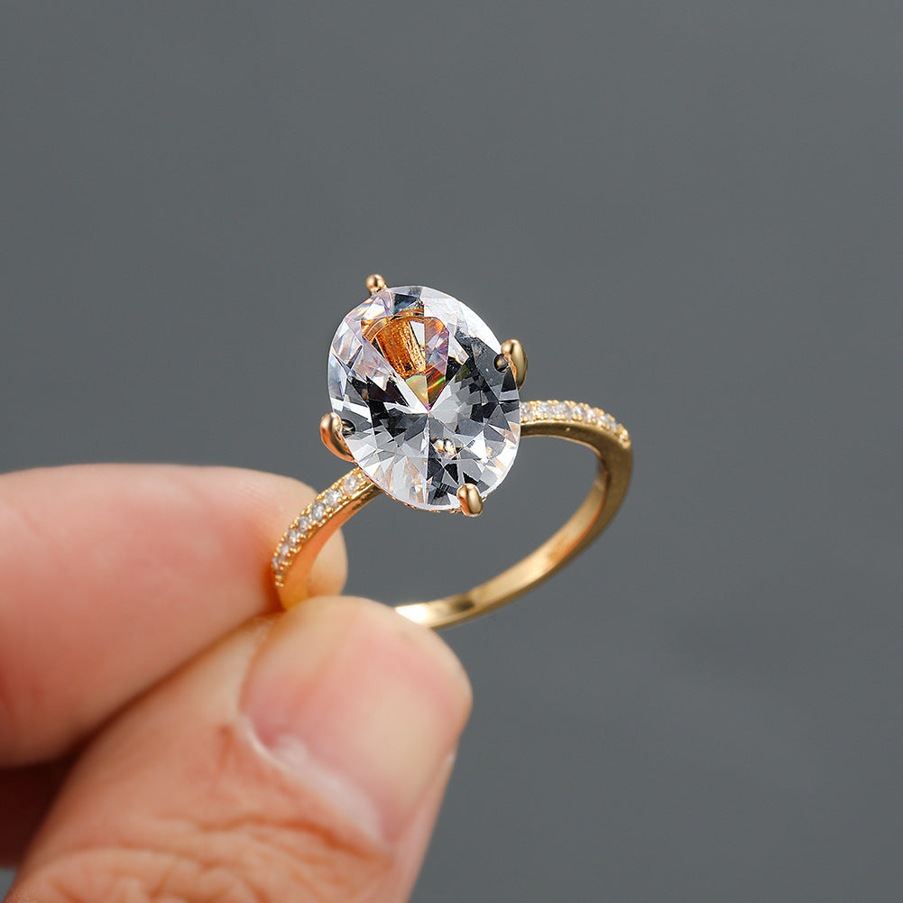 Women's Simple And Light Luxury Temperament Ring