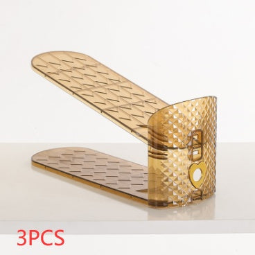 Adjustable Shoe Cabinet Shoe Storage Plastic Double-layer Shoe Rack