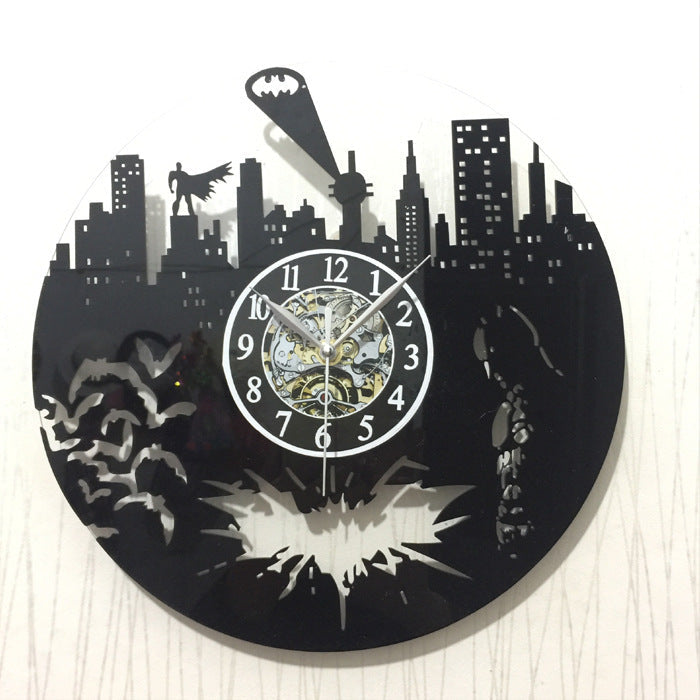 Acrylic Vinyl Wall Clock Decorative Wall Clock
