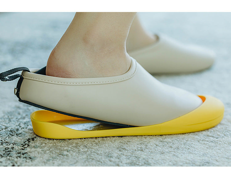 Waterproof Cotton Slippers Dual-use Sandals For Men's Home Fashion Indoor And Outdoor Wear