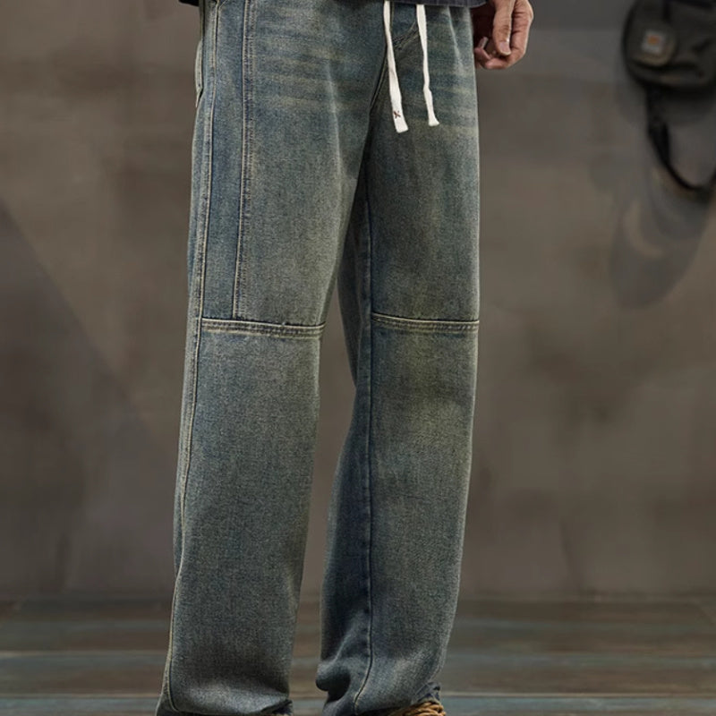 American-style Straight Loose Spring Fashion Brand Boys' Overalls