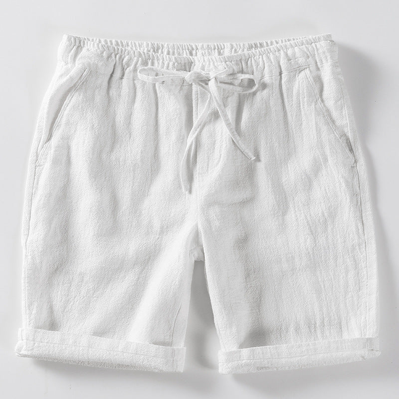 Summer Thin Baggy Straight Trousers Men's