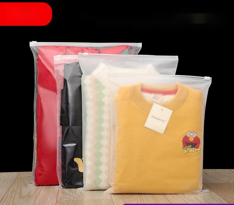 Zipper Bag Underwear Pants Clothing Packaging Bag