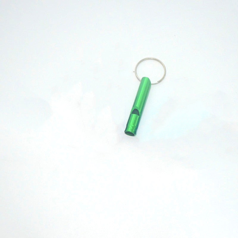 Outdoor Portable And Simple Aluminum Alloy Rescuing Whistle