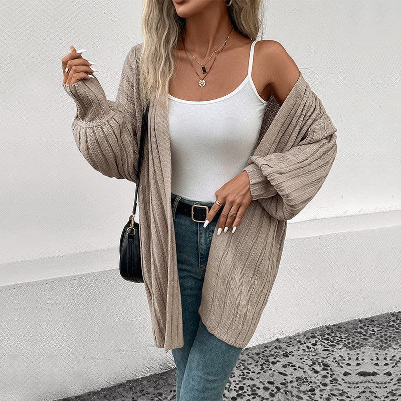 Women's Clothing Long-sleeve Cardigan Sweater