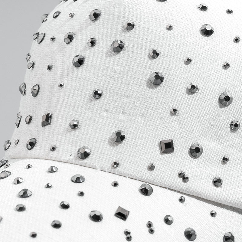 New Korean Style Summer Women's Diamond Cap Casual