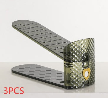 Adjustable Shoe Cabinet Shoe Storage Plastic Double-layer Shoe Rack