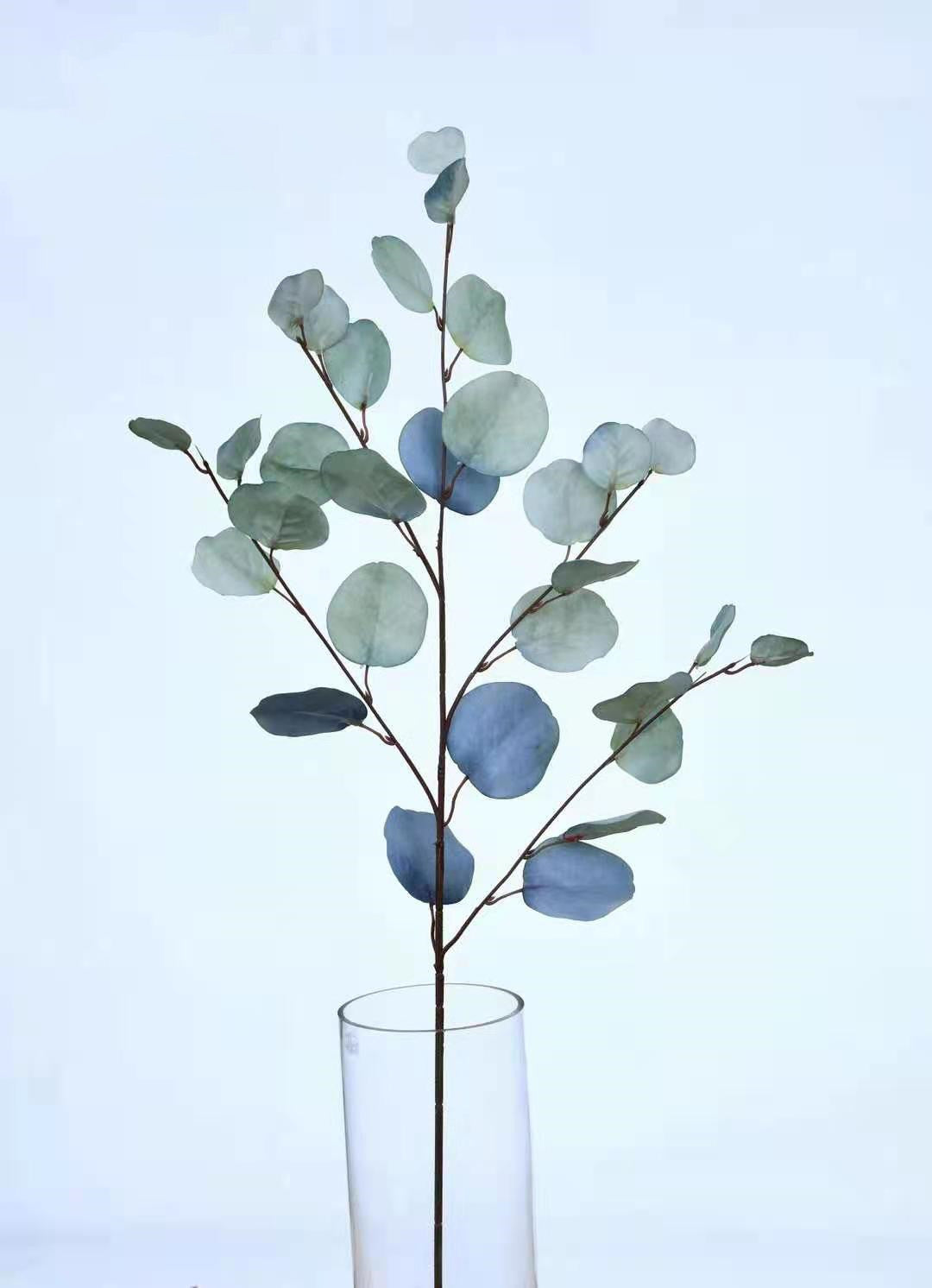 Simple Green Plants Fake Flowers Nordic Soft Fake Apple Branches