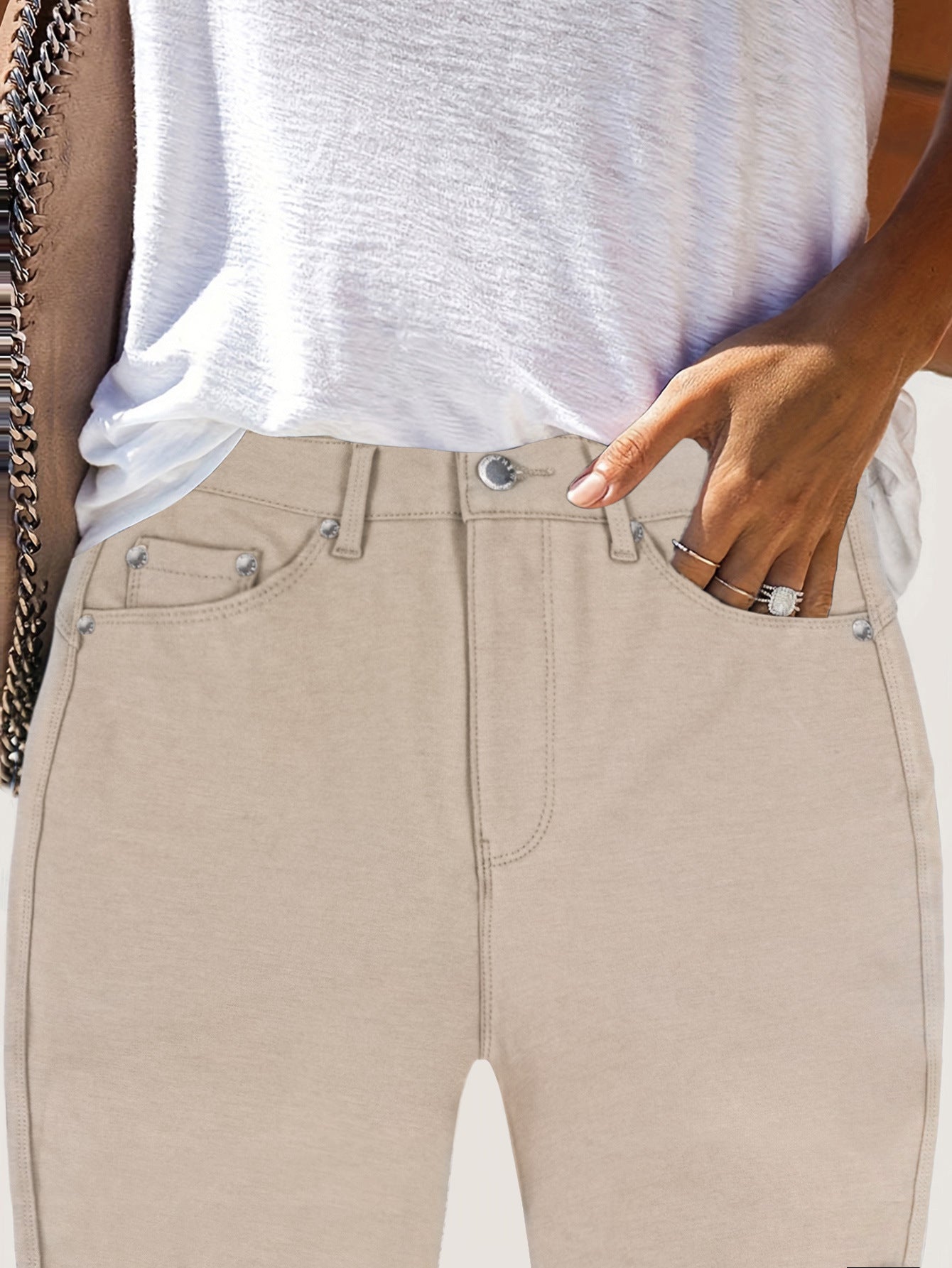 Women's High Waist Stretch Jeans