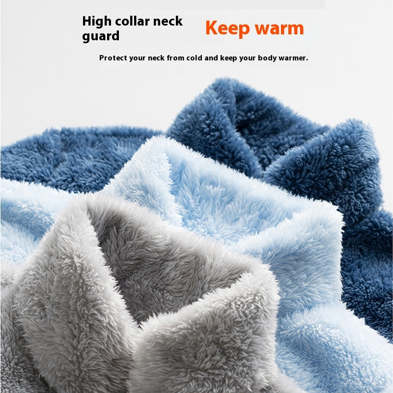 Women's Double-sided Fleece Coral Warm Hand Top