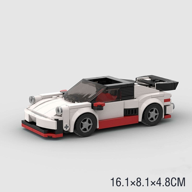 A Tesla Toy Car Piece-together Model Benefits Intelligence