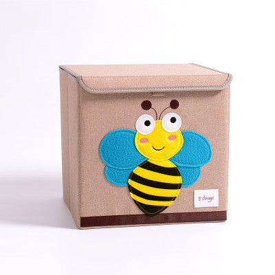 Fabric Children's Folding Toy Storage Box