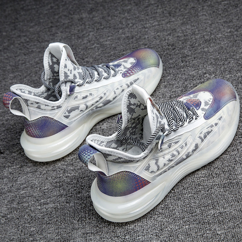 Sports mesh panel shoes