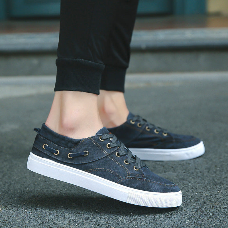 Breathable casual lazy canvas shoes