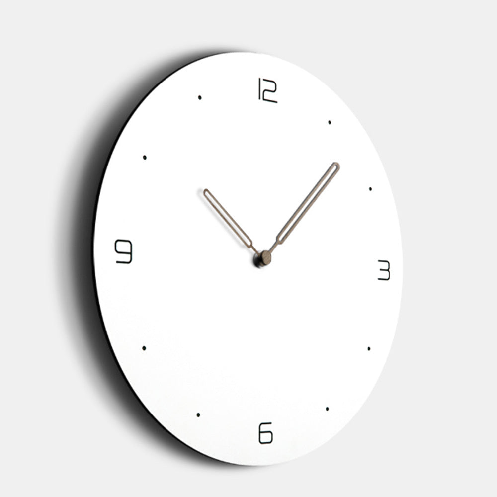 Round wall clock wood crafts