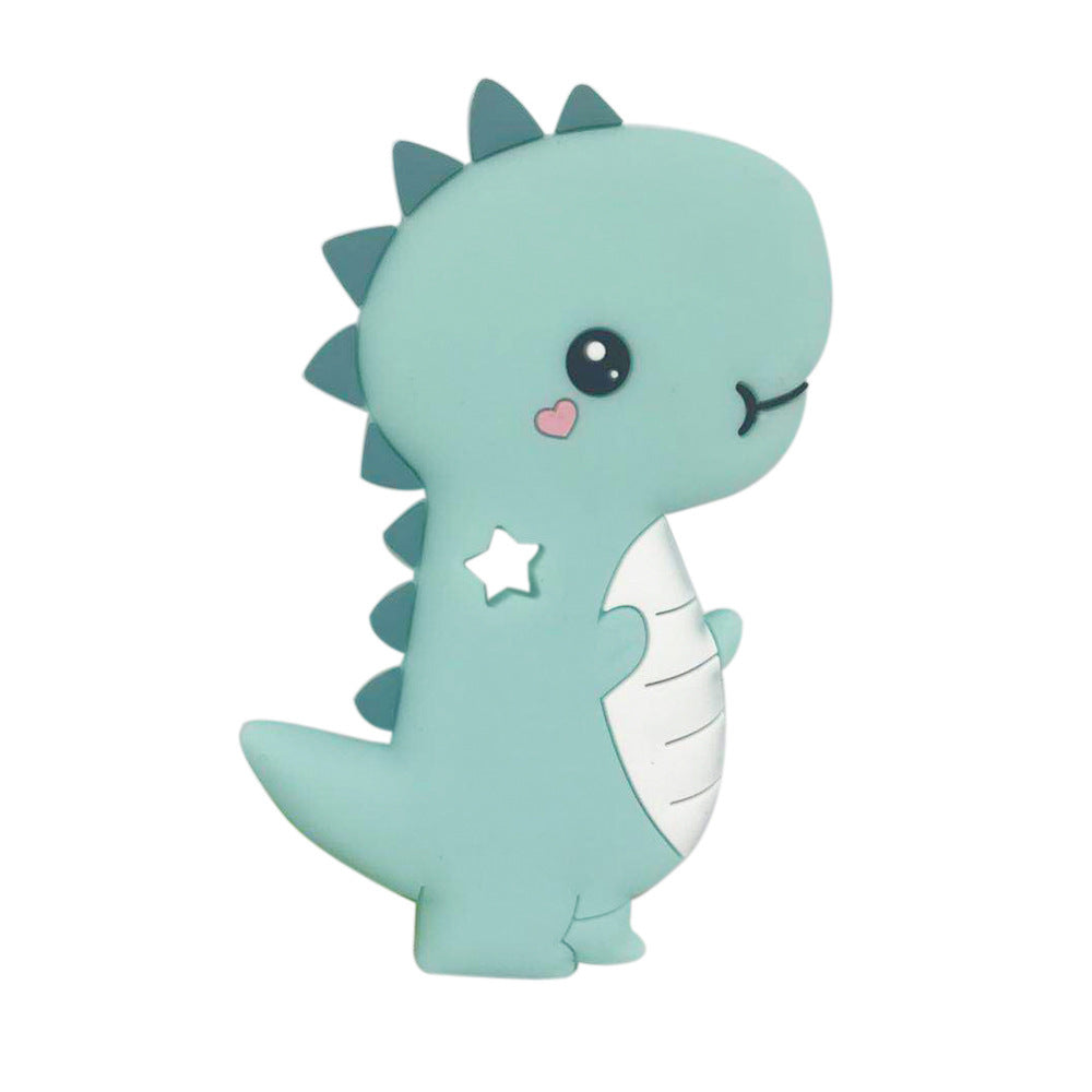 1pc Animal Series Teether Silicone Pendant Accessories Unicorn Raccoon Flamingos Teether