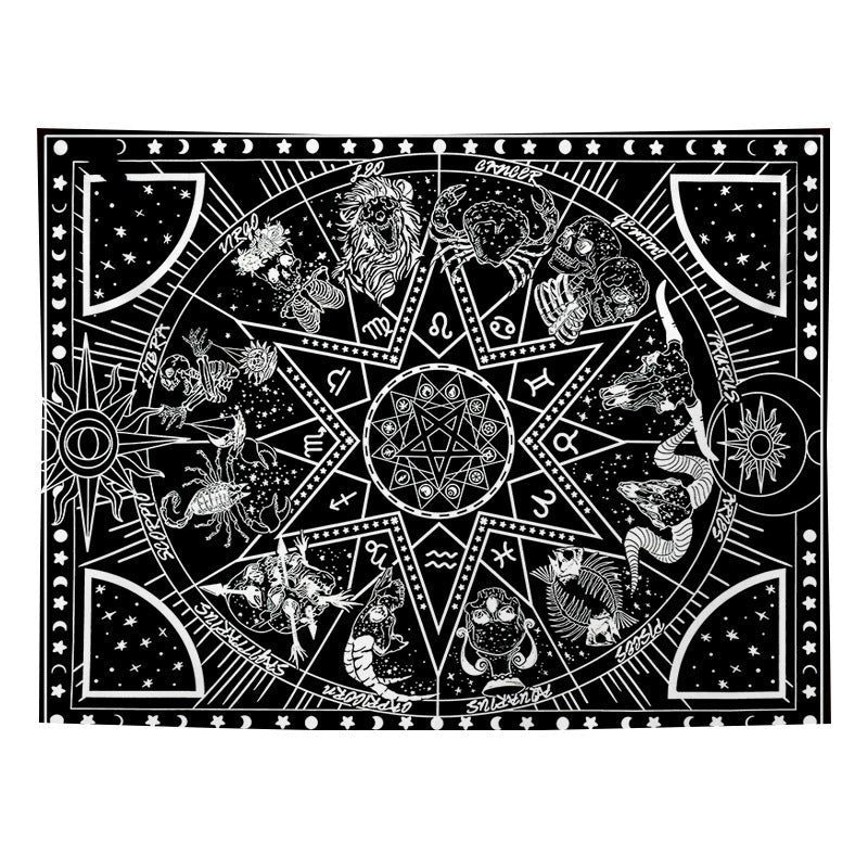 Constellation Element Bedroom Background Cloth Decorative Tapestry