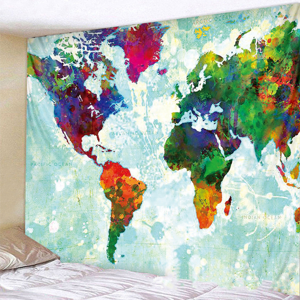 Printed vintage tapestry