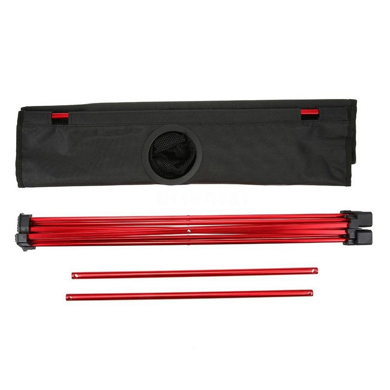 Aluminum alloy portable folding table