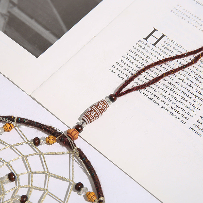 Vintage feather bell dream catcher