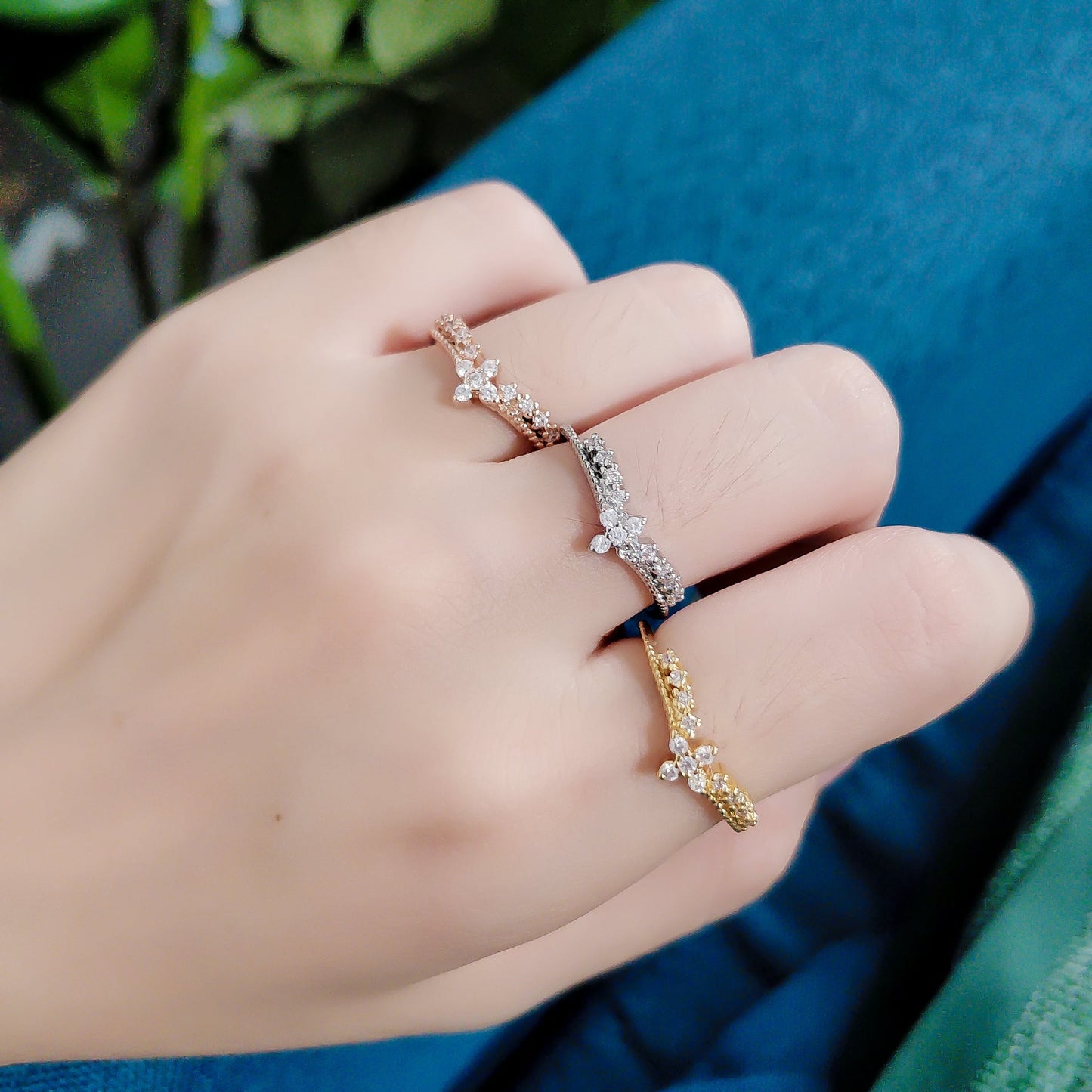 Cool wind index finger ring