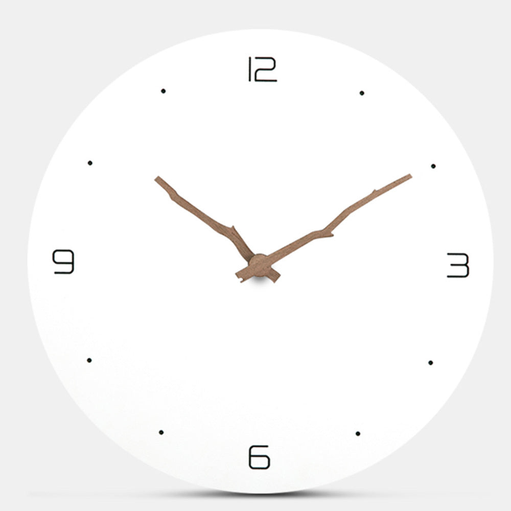 Round wall clock wood crafts