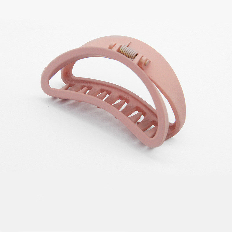 Acrylic frosted hair gripping clip paw hair clip