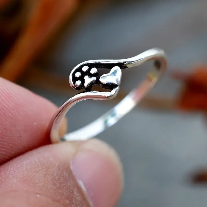 Cat's Paw Love Ring Female Cute Fashion