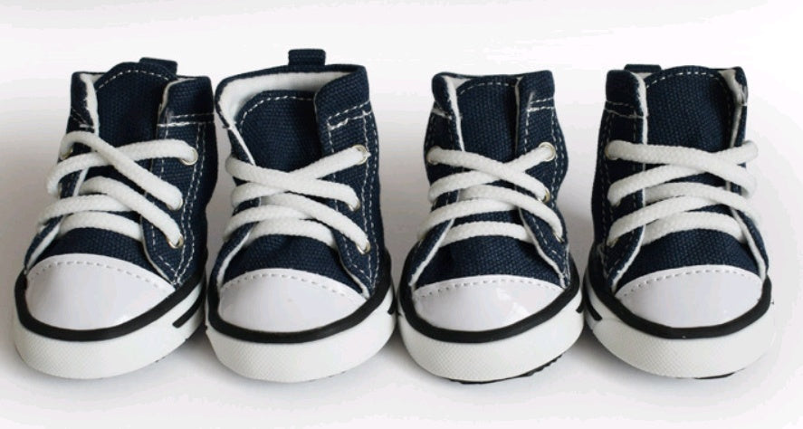 Pet Denim Canvas Shoes | Waterproof & Non-Slip Dog Shoes | Breathable & Comfortable