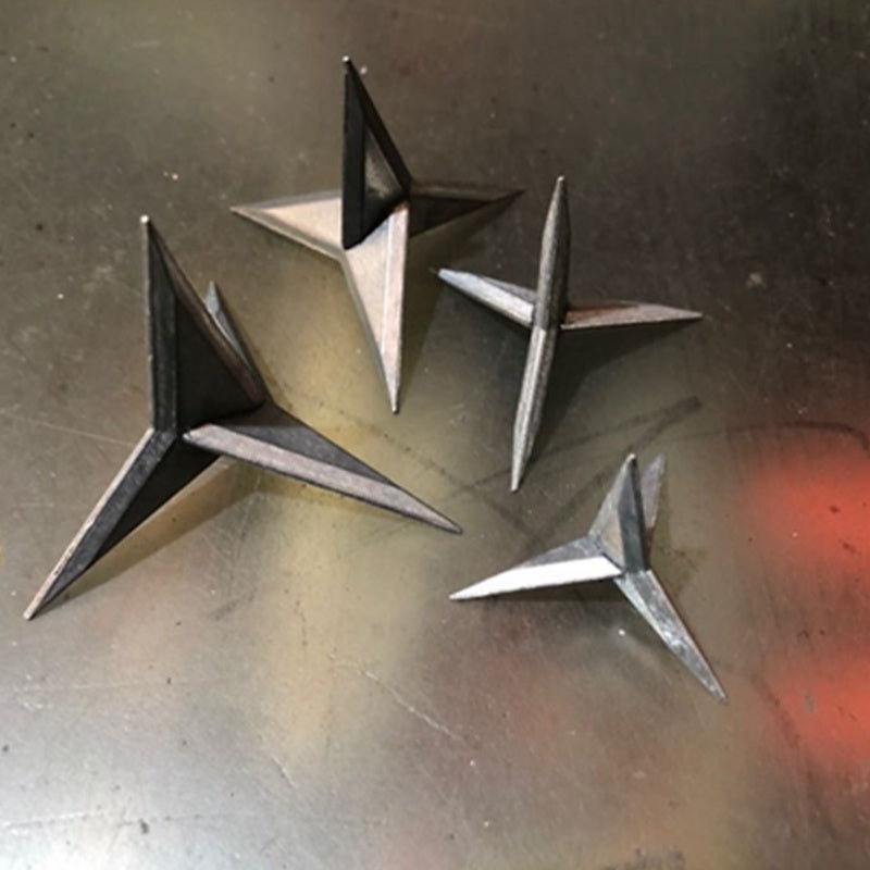 Piercing triangle nail