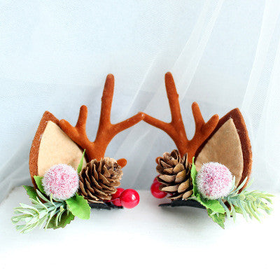 Children's Christmas hair clip