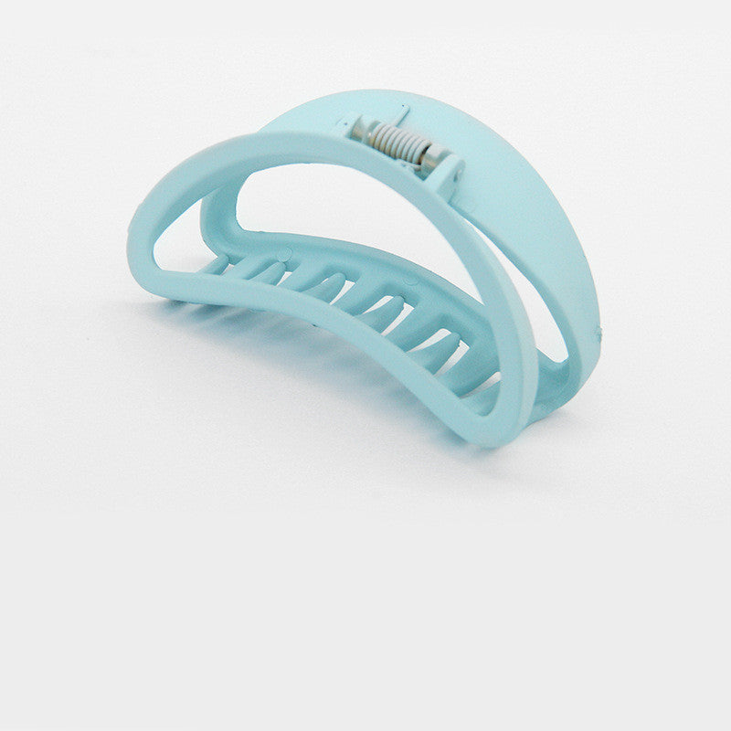 Acrylic frosted hair gripping clip paw hair clip