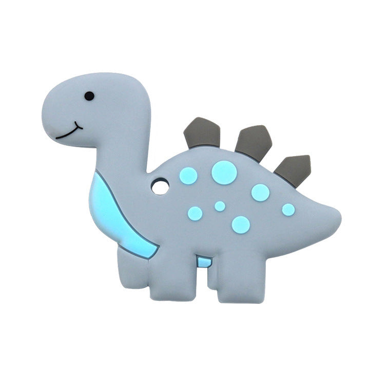 1pc Animal Series Teether Silicone Pendant Accessories Unicorn Raccoon Flamingos Teether