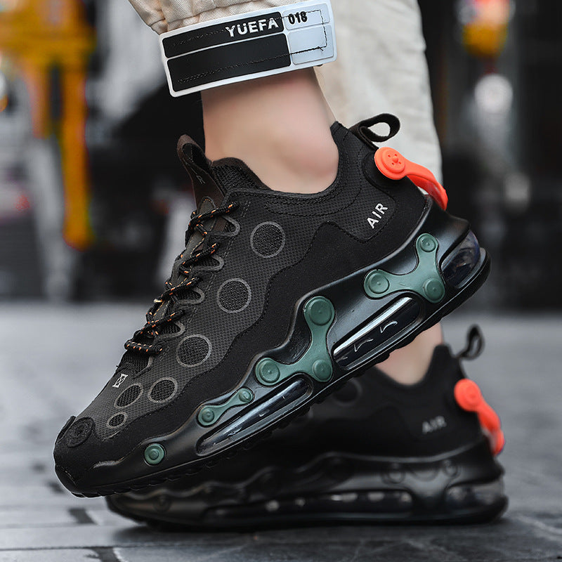 Men's Shoe Covers, Sports Net Shoes, Men's Breathable Thin Running Shoes, Air Cushion