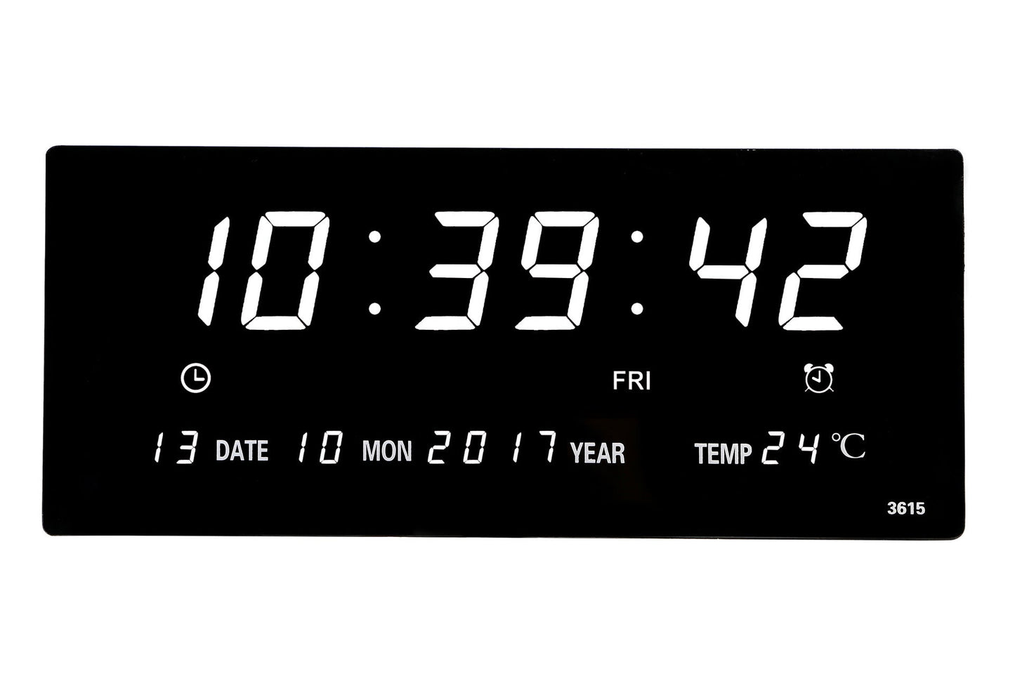 Simple Clock Large Digital LED Electronic Clock