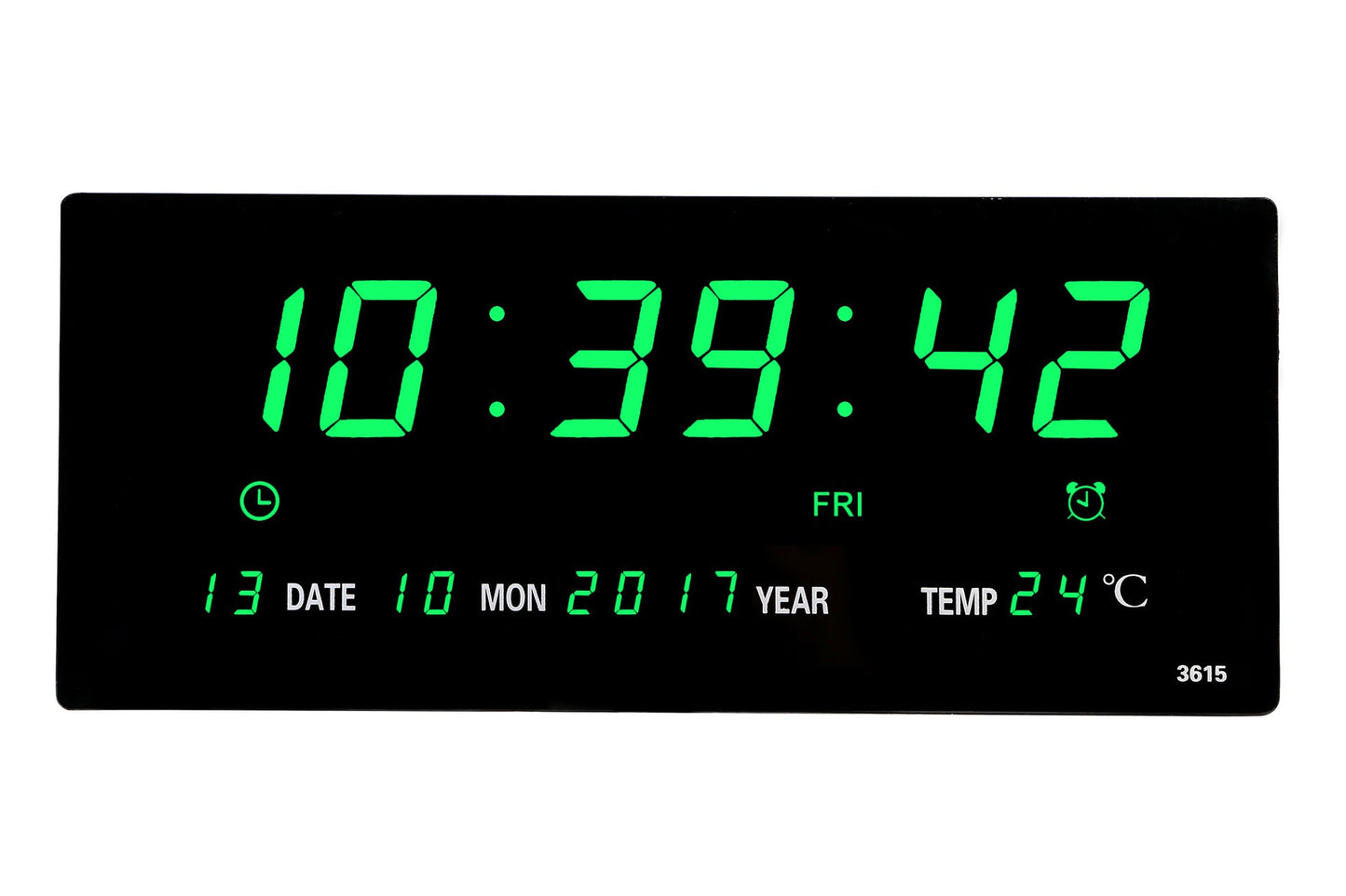 Simple Clock Large Digital LED Electronic Clock
